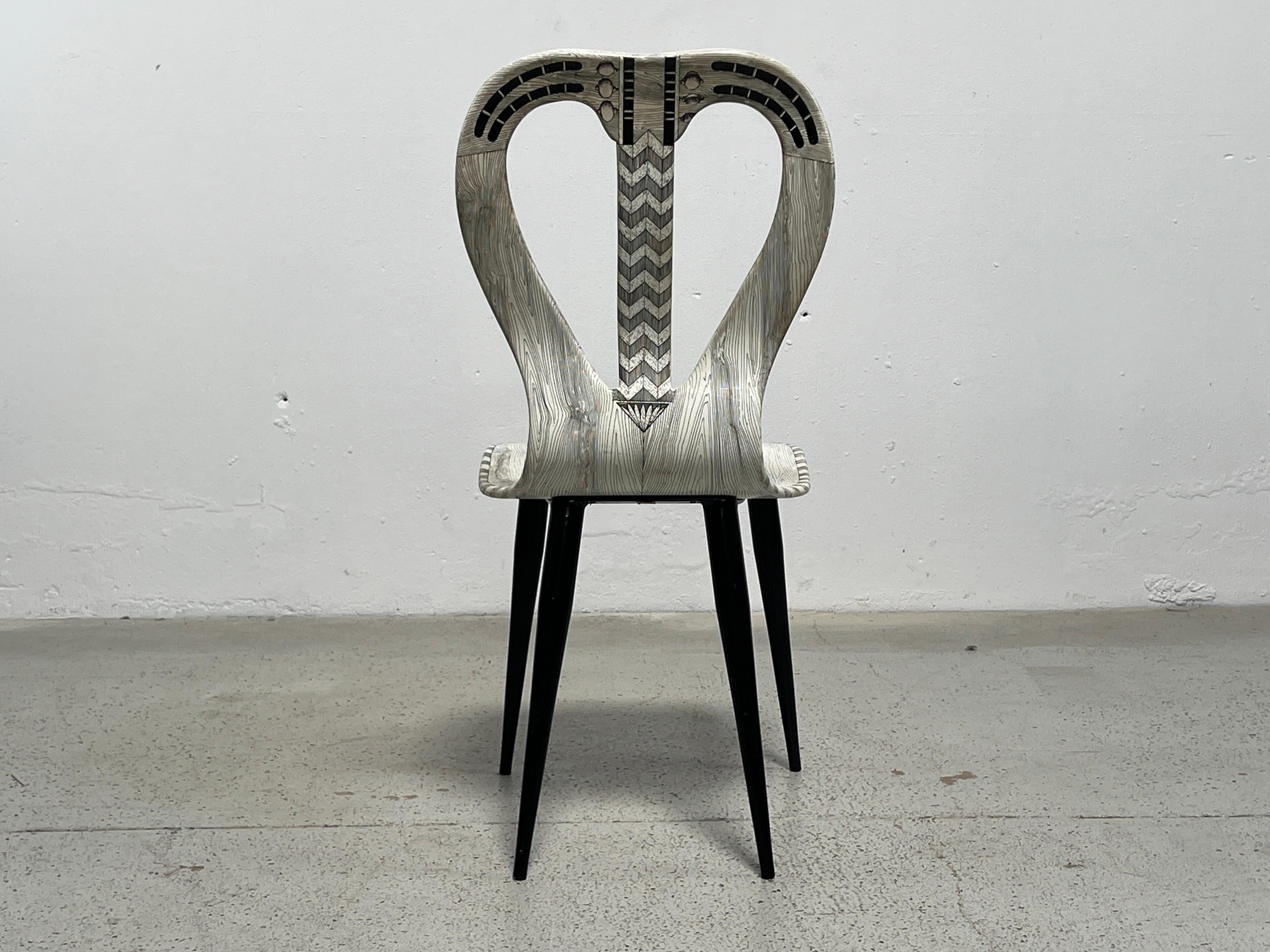 Piero Fornasetti Musicale chair For Sale 10