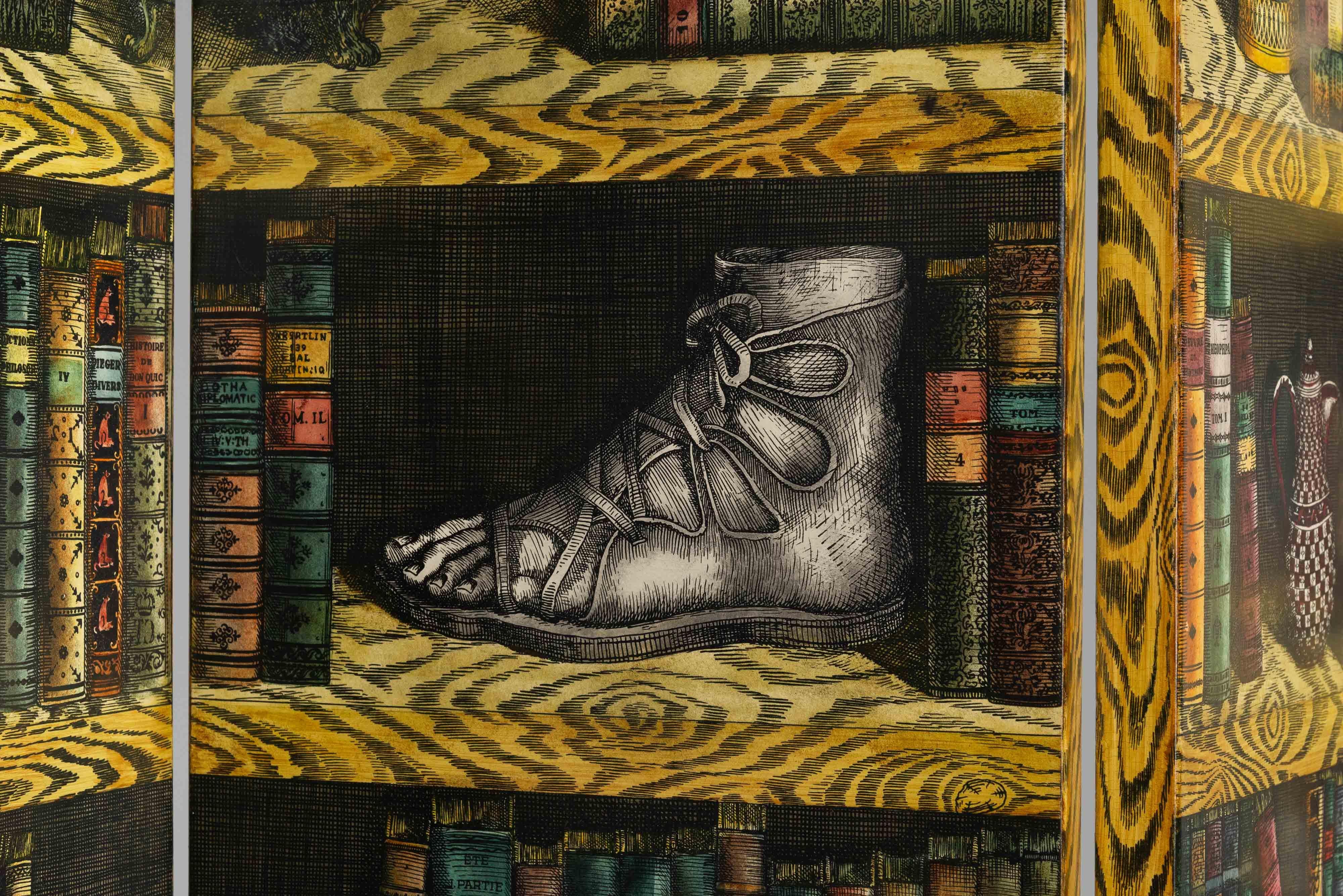 Piero Fornasetti paraventi screen Italy 1954 For Sale 2