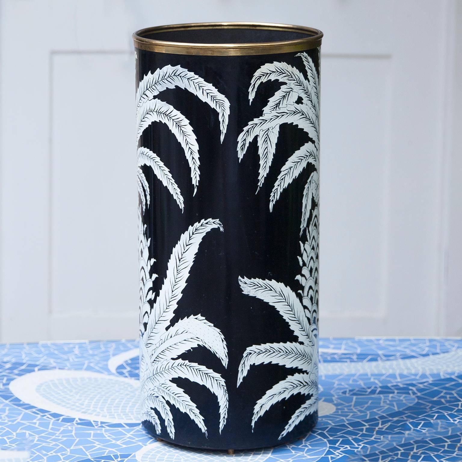 Italian Piero Fornasetti Pineapple Umbrella Stand, 1950s