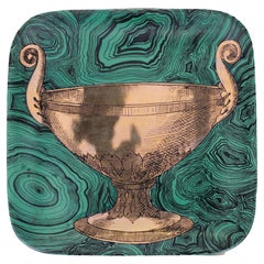 Piero Fornasetti Plate Stoviglie Milano, 1956