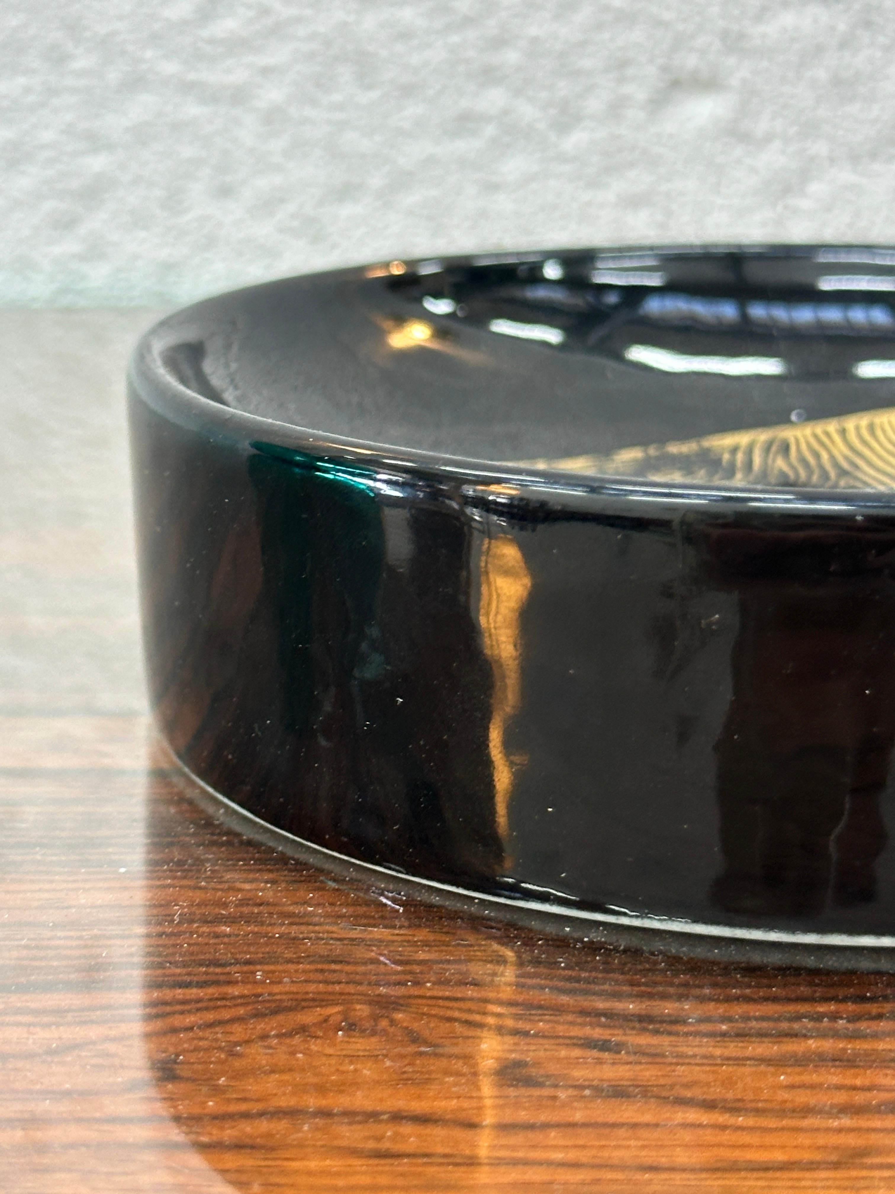 Cenicero de porcelana Piero Fornasetti, 1960, made in Italy en venta 1