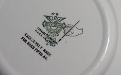 Piero Fornasetti Pottery Arcimboldesca-Motif Vegetable Face Plates