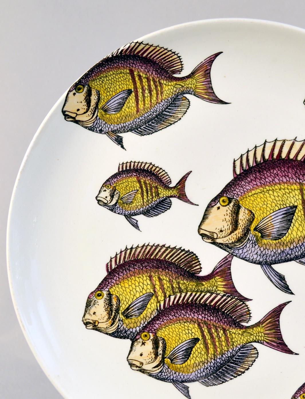 fish pottery plates