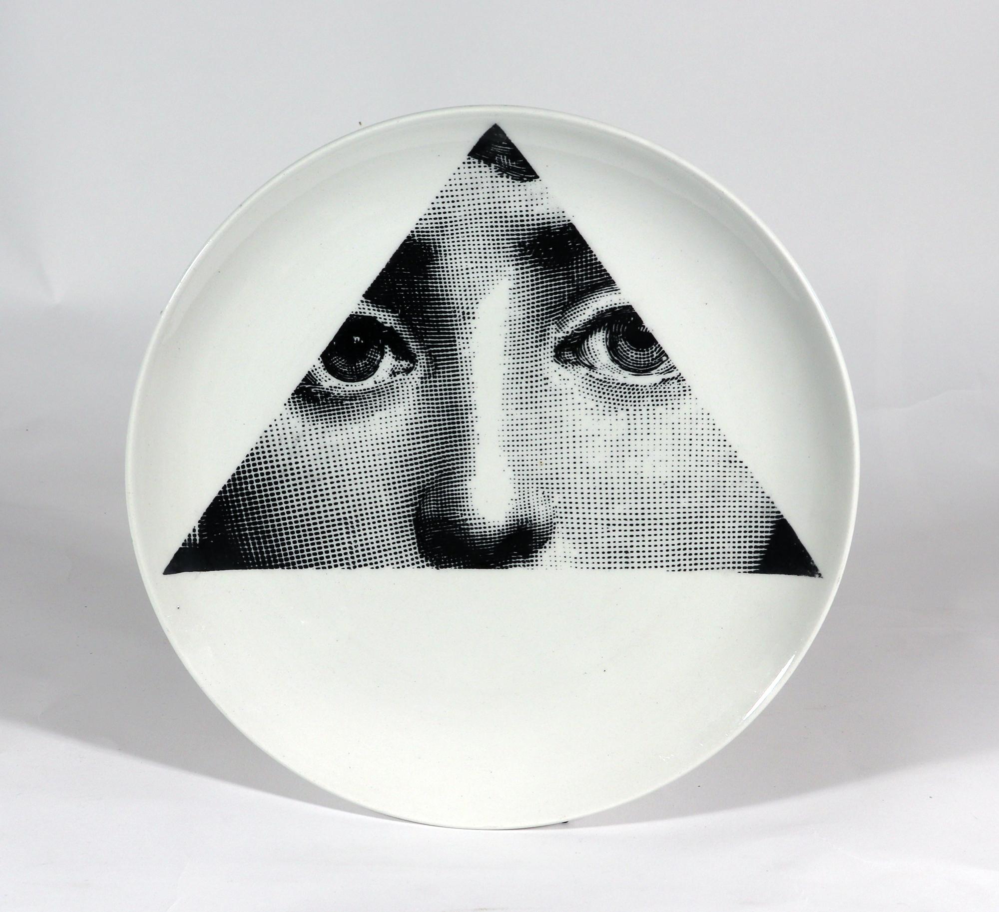 Italian Piero Fornasetti Pottery Themes & Variation Plates
