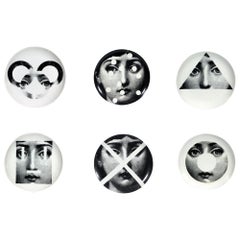 Piero Fornasetti Pottery Themes & Variation Plates