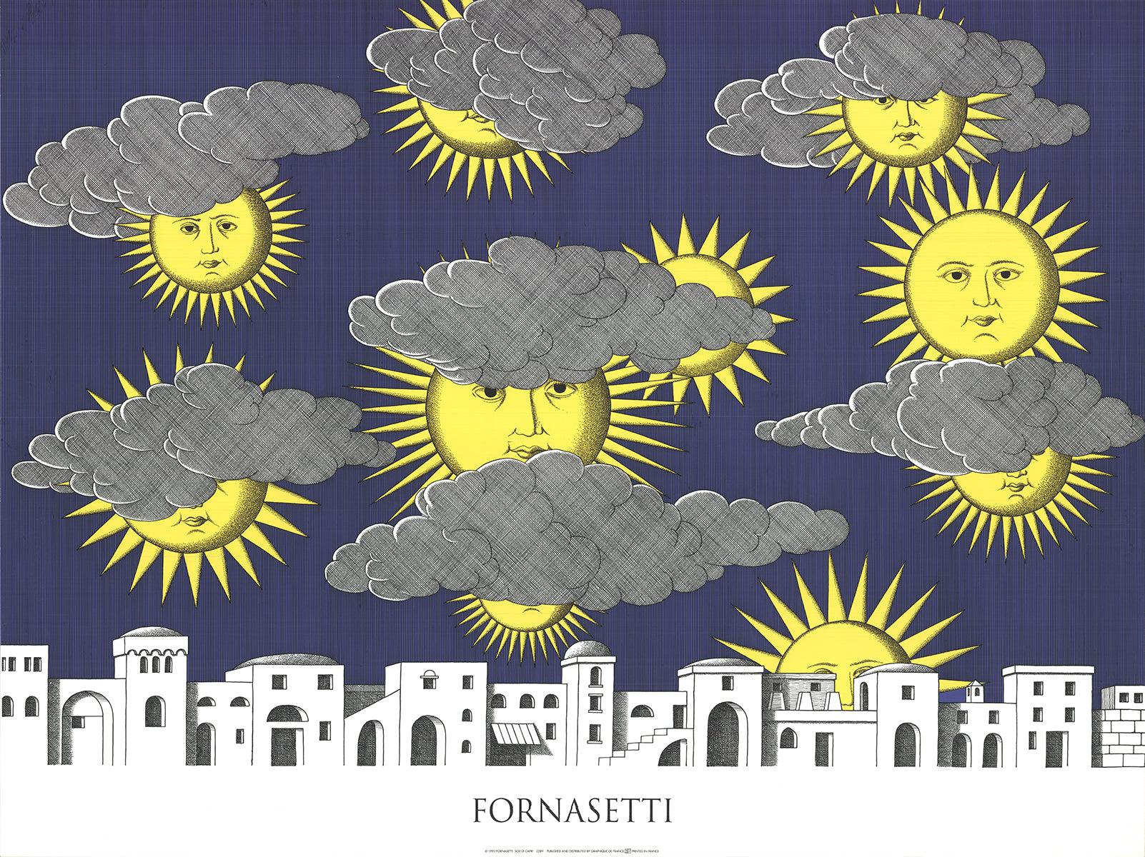 Paper Size: 23.75 x 31.5 inches ( 60.325 x 80.01 cm )Image Size: 21.25 x 31.5 inches ( 53.975 x 80.01 cm )Framed: No?Condition: A-: Near Mint, very light signs of handling
Additional Details: Published by Graphique de France.
Shipping and Handling: 