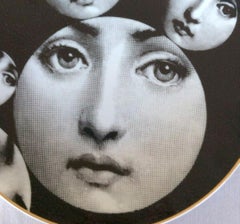 Piero Fornasetti Rosenthal Porcelain Themes & Variations Plate, Motiv 34