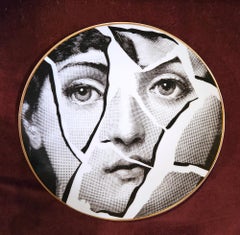 Piero Fornasetti Rosenthal Porcelain Surreal Themes And Variations Plate