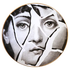 Piero Fornasetti Rosenthal Porcelain Surreal Themes And Variations Plate