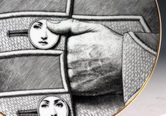 Piero Fornasetti Rosenthal Porcelain Themes & Variations - Buttons, Motiv 13