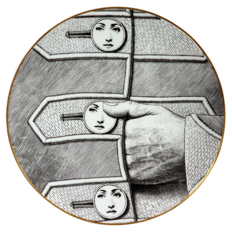 Piero Fornasetti Rosenthal Porcelain Themes and Variations - Buttons, Motiv  13