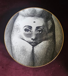 Piero Fornasetti Rosenthal Porcelain Themes & Variations Plate, Motiv 19   Baubo