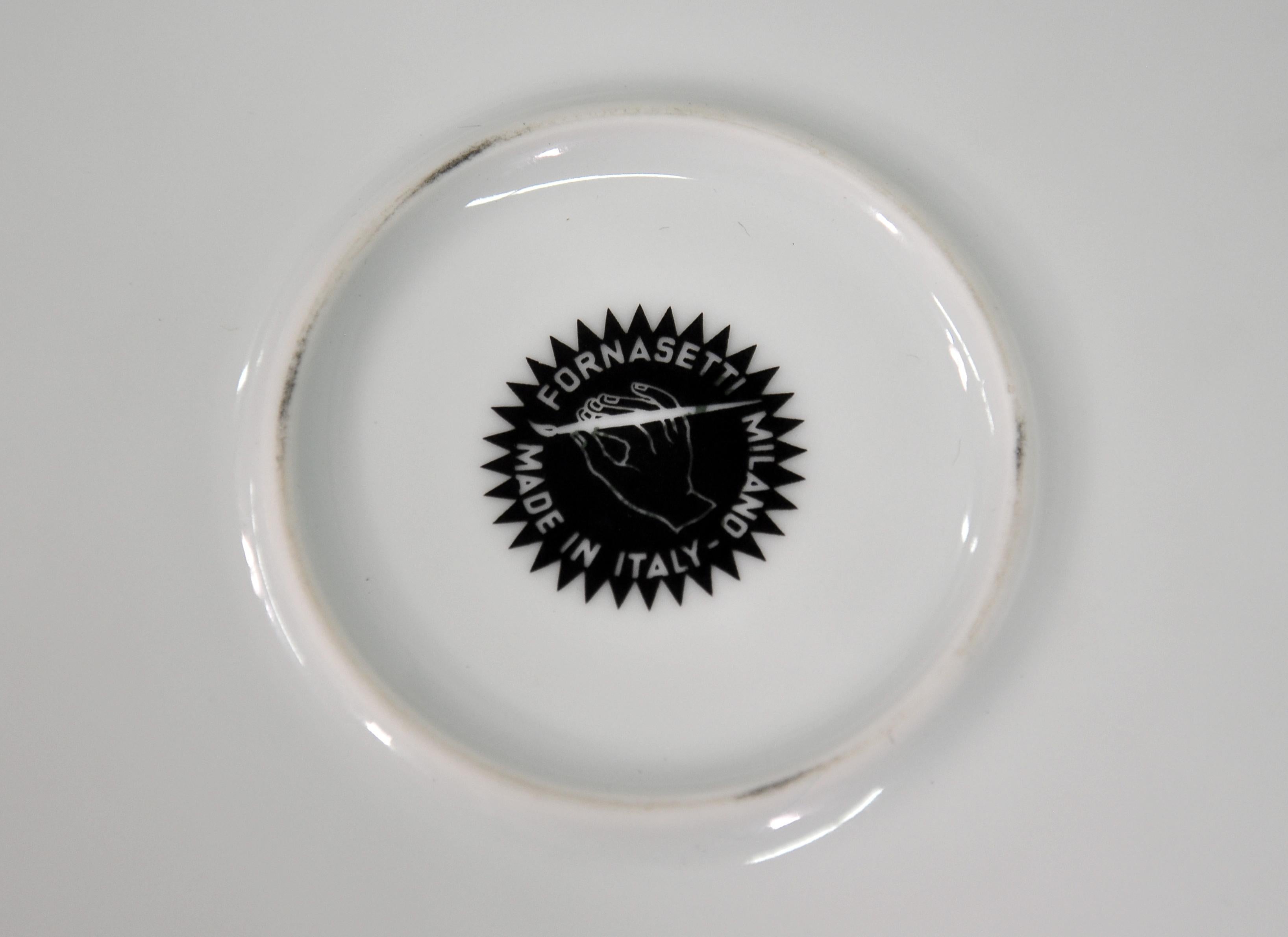 Doré Chargeur Rosone de Piero Fornasetti, années 1960 en vente