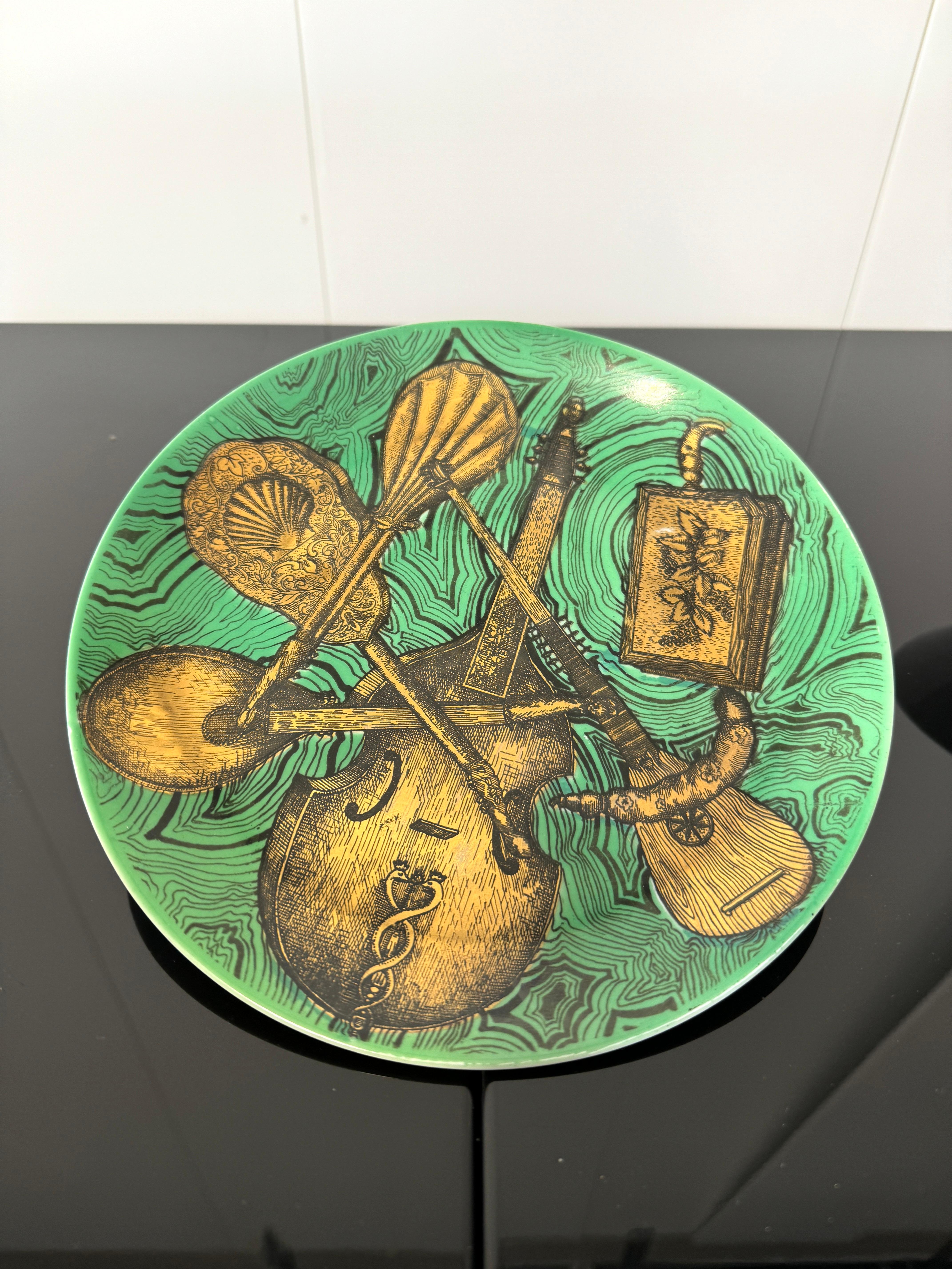 Piero Fornasetti, Six saucers 