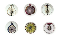 Piero Fornasetti Sezioni Di Frutta (Sections of Fruit) Set of Plates