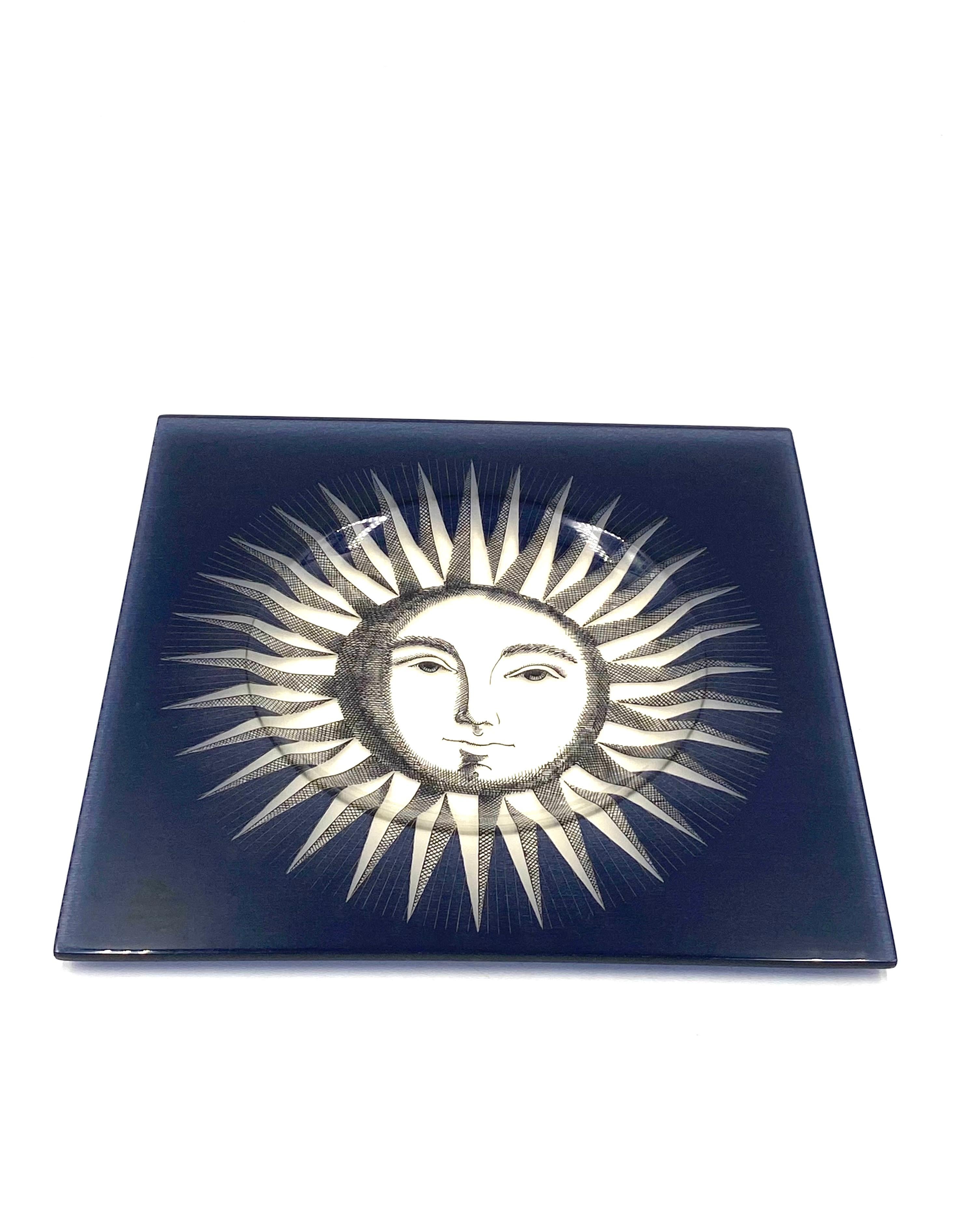 Piero Fornasetti, Sole vide poche, Compagnia del Tabacco Italy 1980s in vendita 9