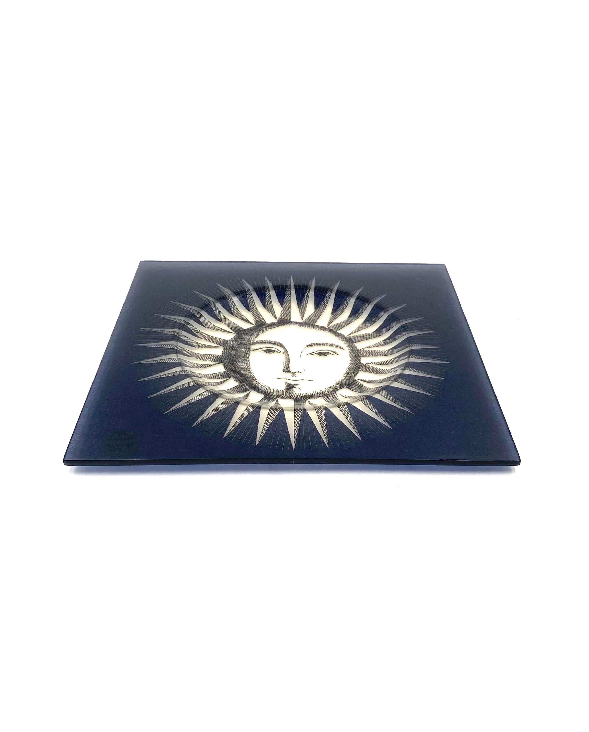 Piero Fornasetti, Sole vide poche, Compagnia del Tabacco Italy 1980s in vendita 2