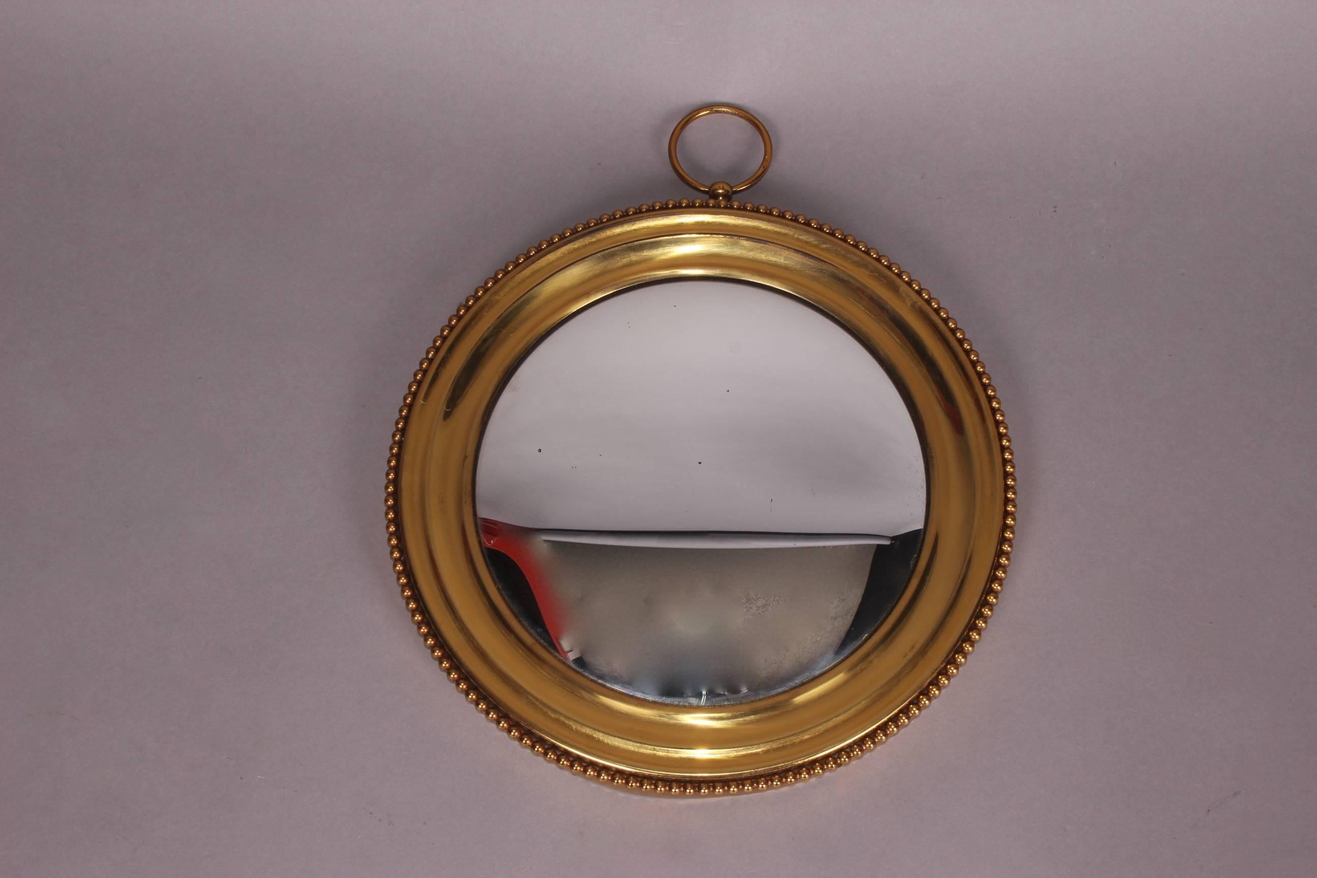 Piero Fornasetti Style Round Mirror In Excellent Condition In grand Lancy, CH