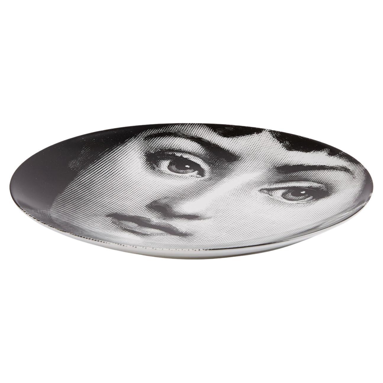 Mid-Century moderno Piero Fornasetti Tema e Variazioni Piatto in porcellana #1 in vendita