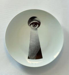 FORNASETTI Tema E Variazioni Porcelain Plate #14