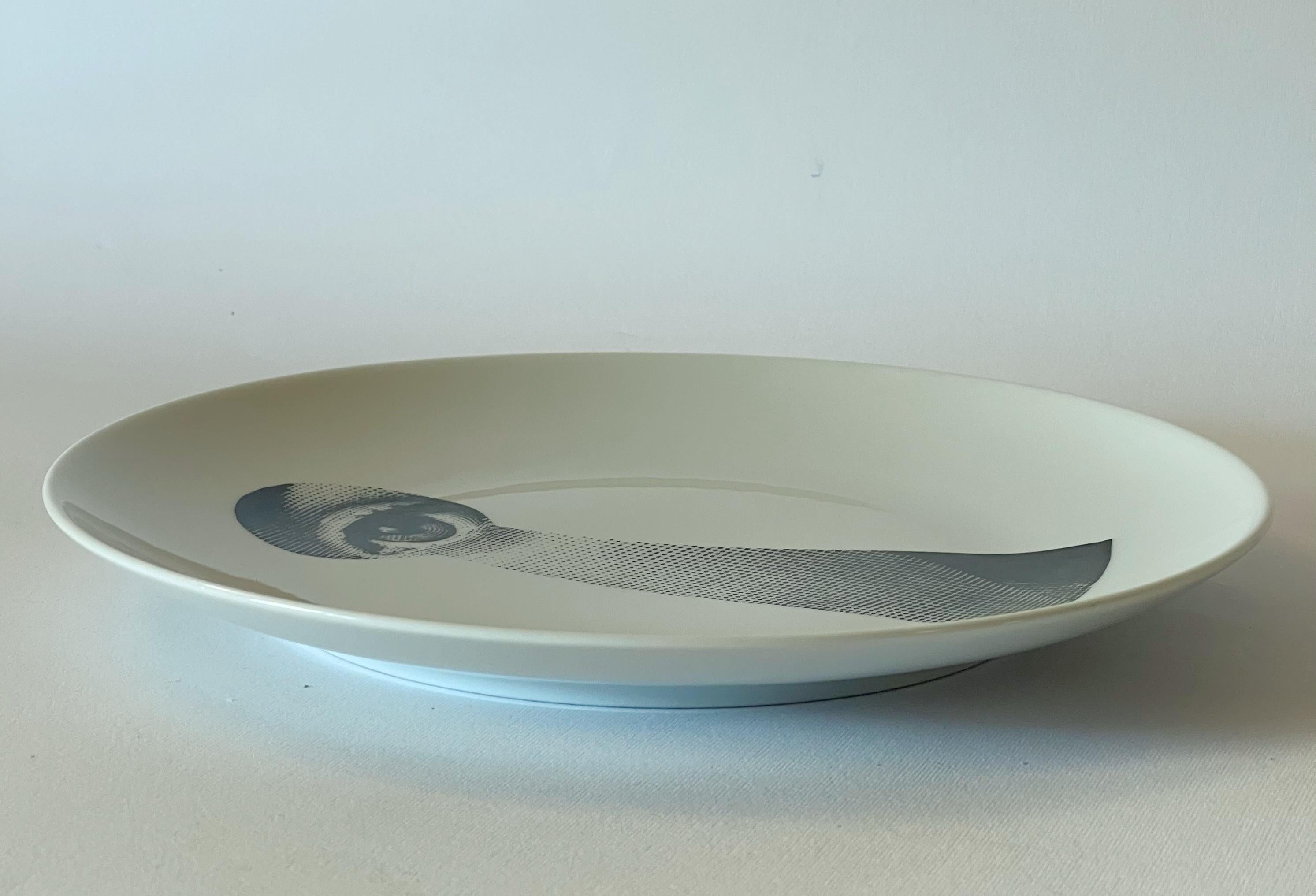 FORNASETTI Tema E Variazioni Porzellanteller #14, FORNASETTI (Italienisch) im Angebot