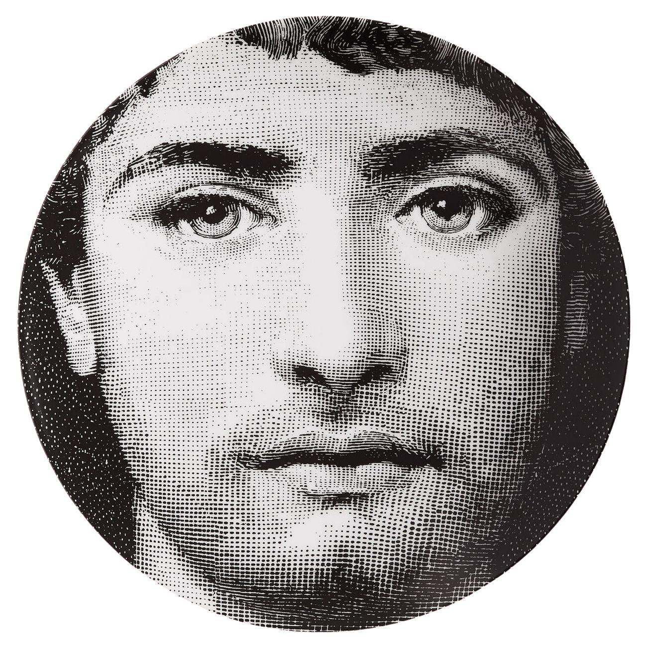 Piero Fornasetti Plato de porcelana Tema e Variazioni 333