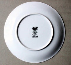 Piero Fornasetti Tema E Variazioni Porcelain Plate, Themes and Variations