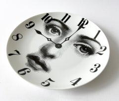 Piero Fornasetti Themes and Variations Milano Italy Surrealist Porcelain Plate