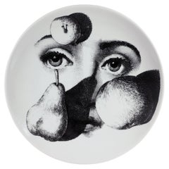 Piero Fornasetti Themes & Variations Porcelain Plate, #218