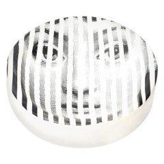 Piero Fornasetti Vintage "Tema" Porcelain Black and White Bowl Vintage