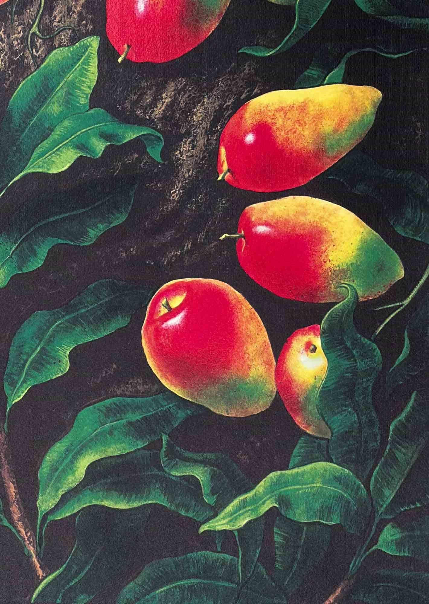 Manghi -  Litografía de Piero Gilardi - 1990 en venta 1