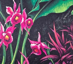 Orchidee -  Lithograph by Piero Gilardi - 1992