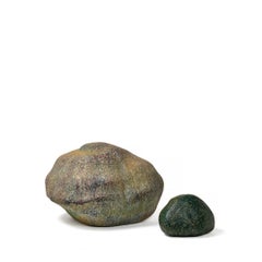 Piero Gilardi, Set of Two "Sassi" - "Rocks" Stones, Gufram Edition, Italy, 1960s