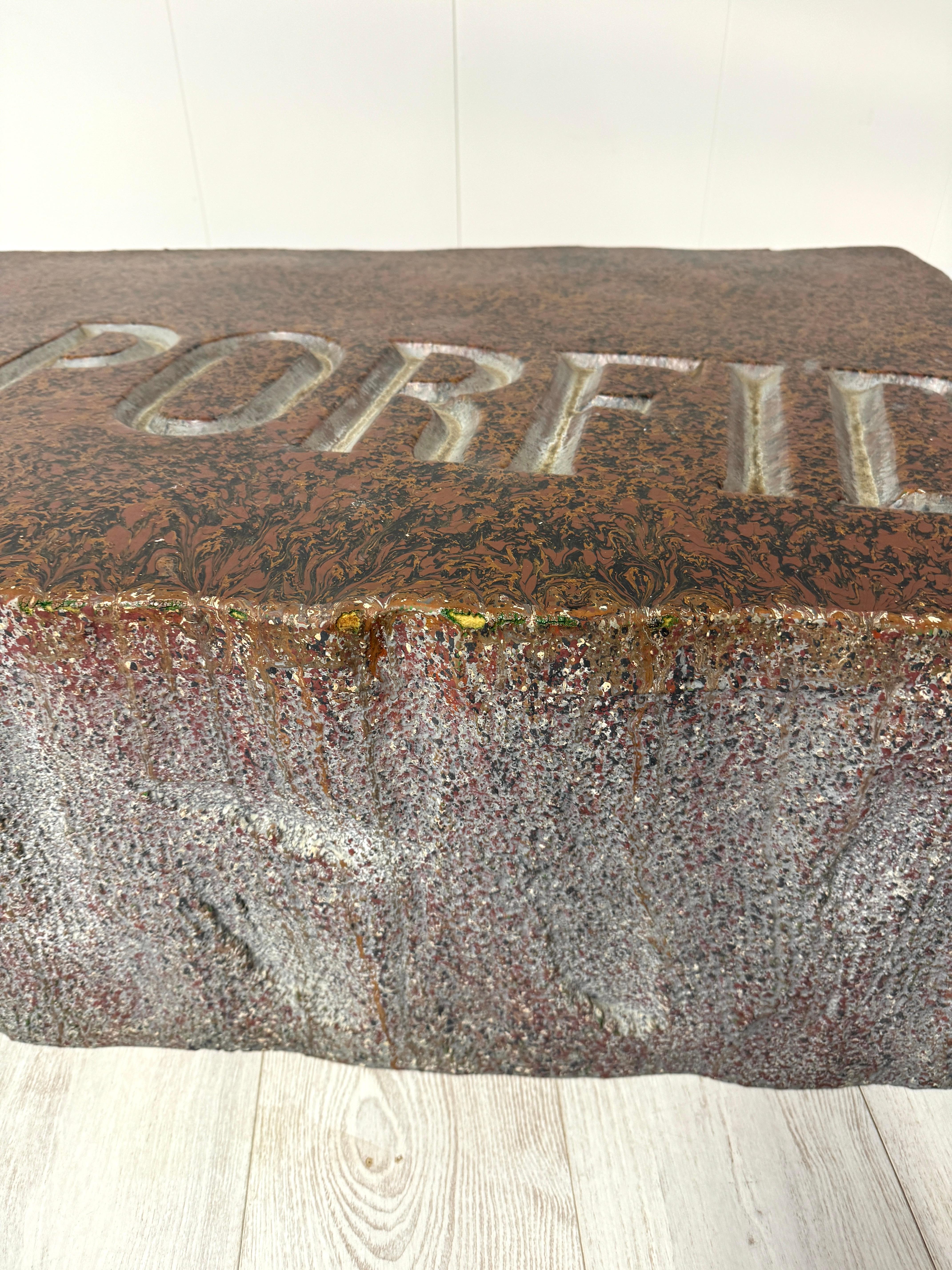 Piero Gilardi, Couchtisch 