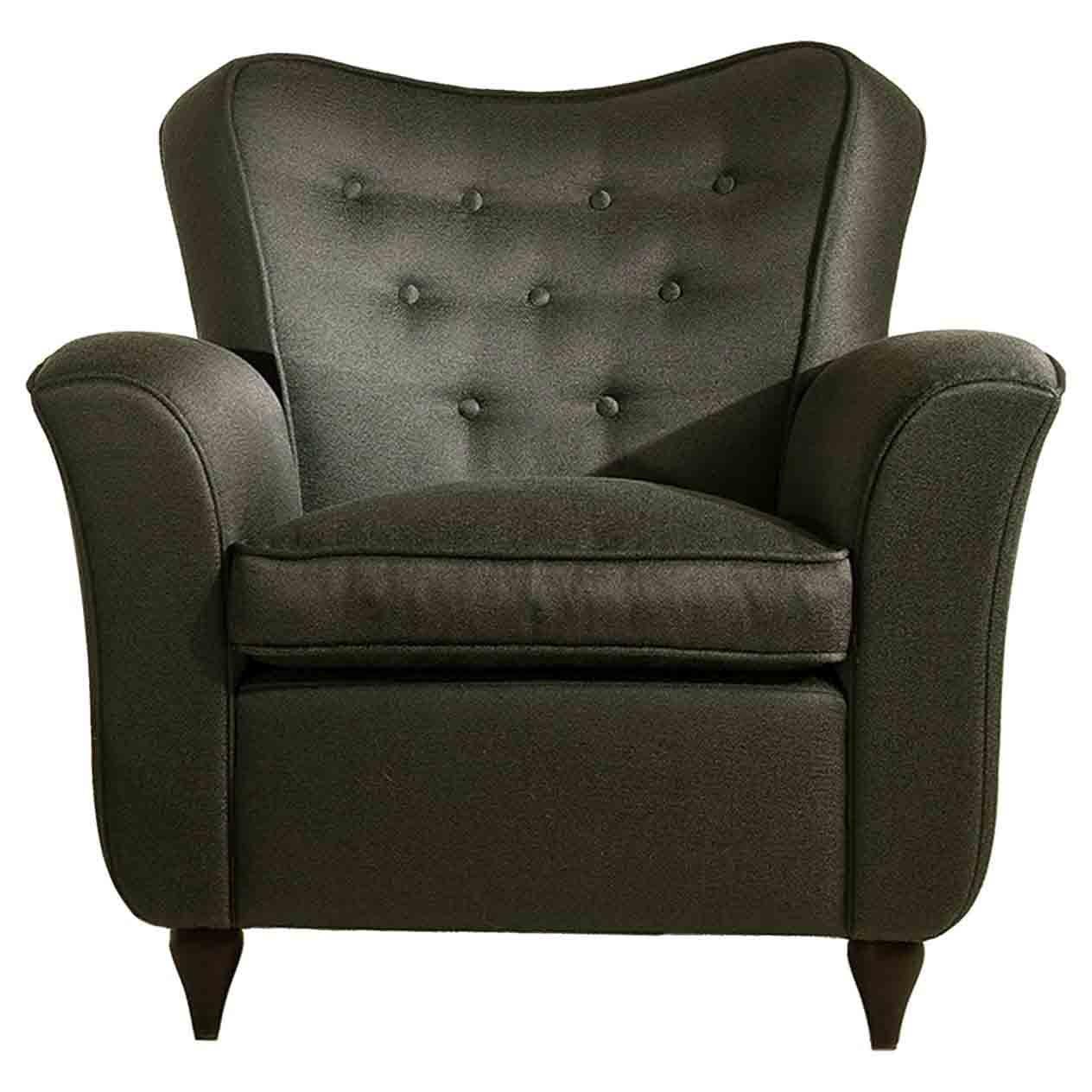 Piero Green Armchair by Fratelli Boffi For Sale