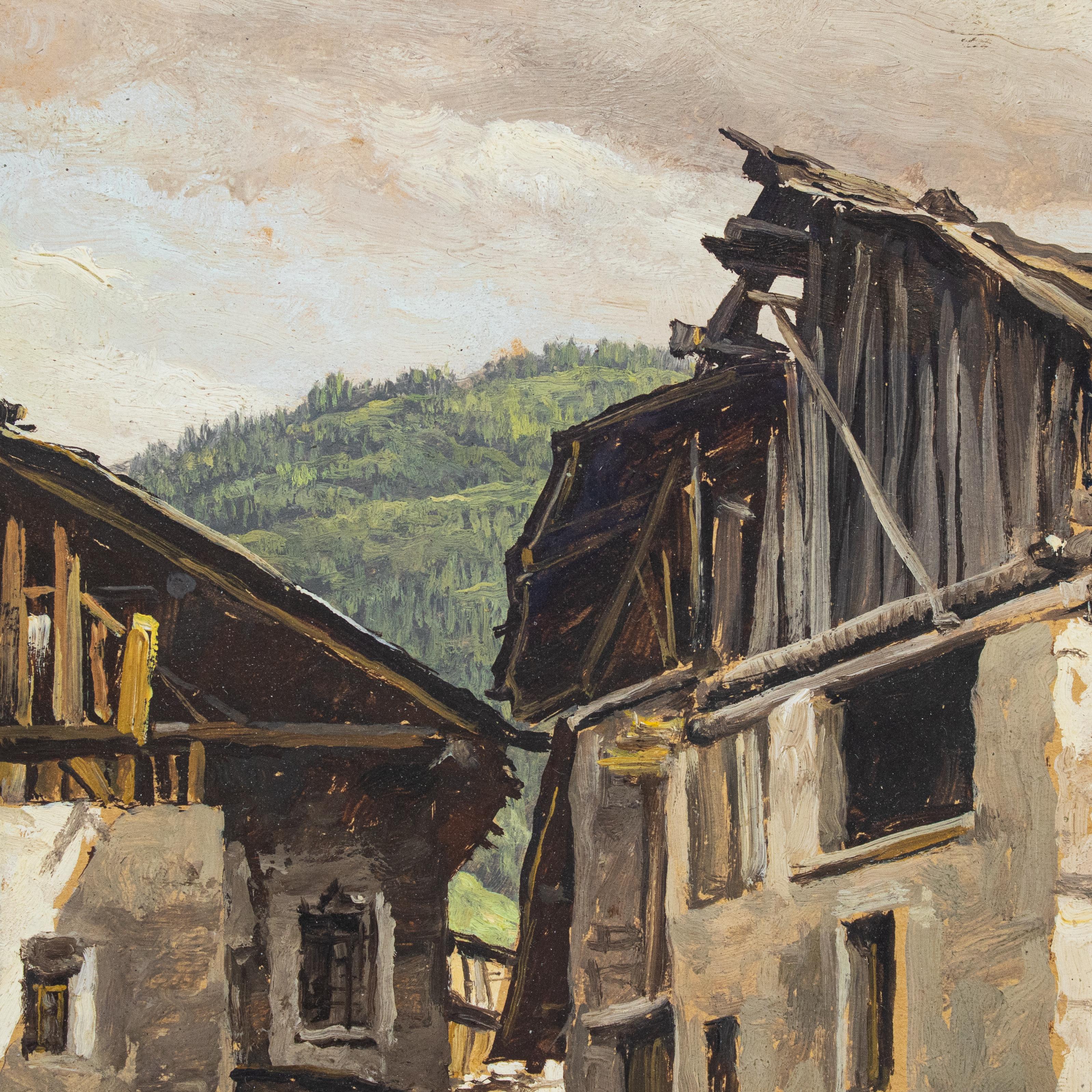 Piero Leidi, Vista del Ponte di Legno en venta 1
