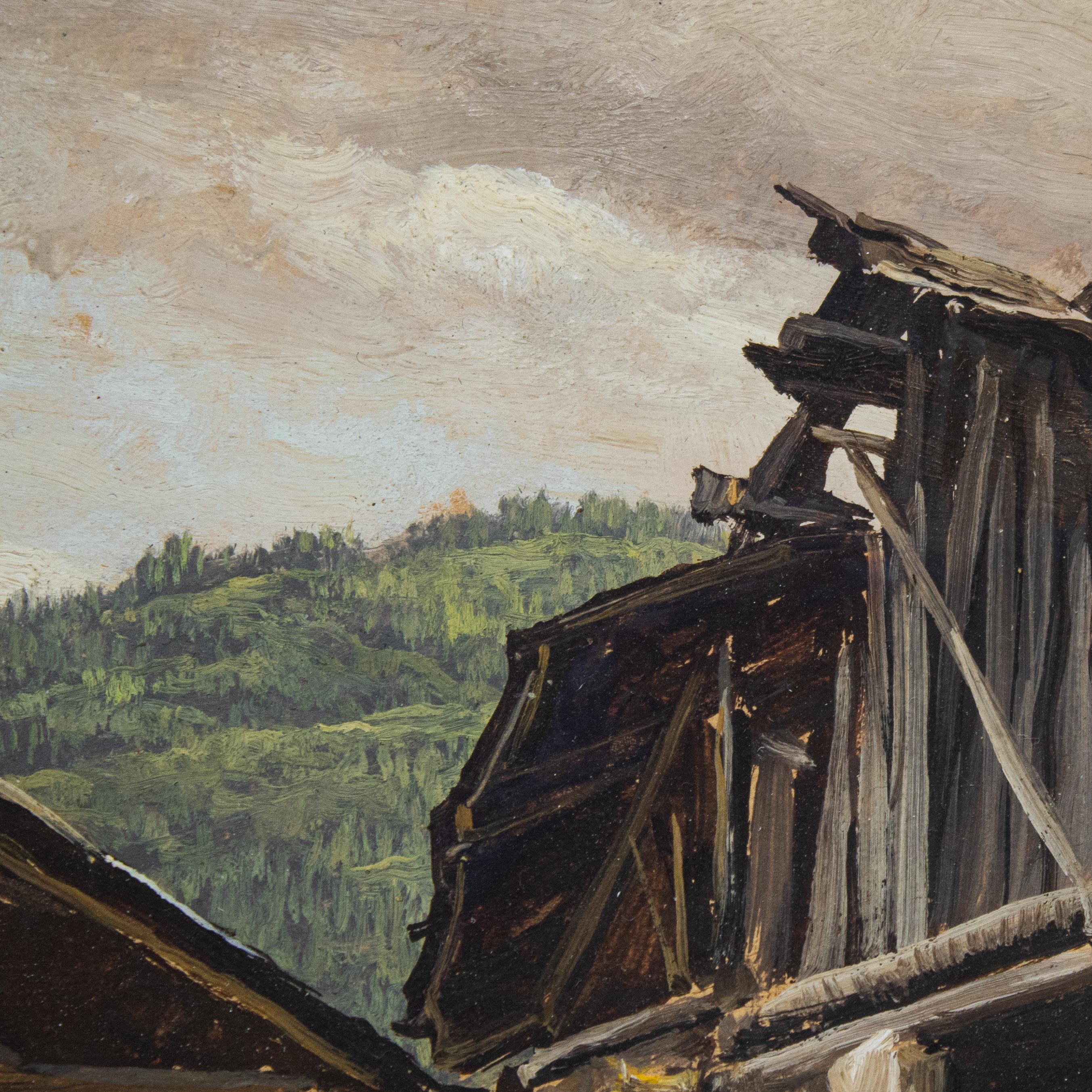 Piero Leidi, Vista del Ponte di Legno en venta 5