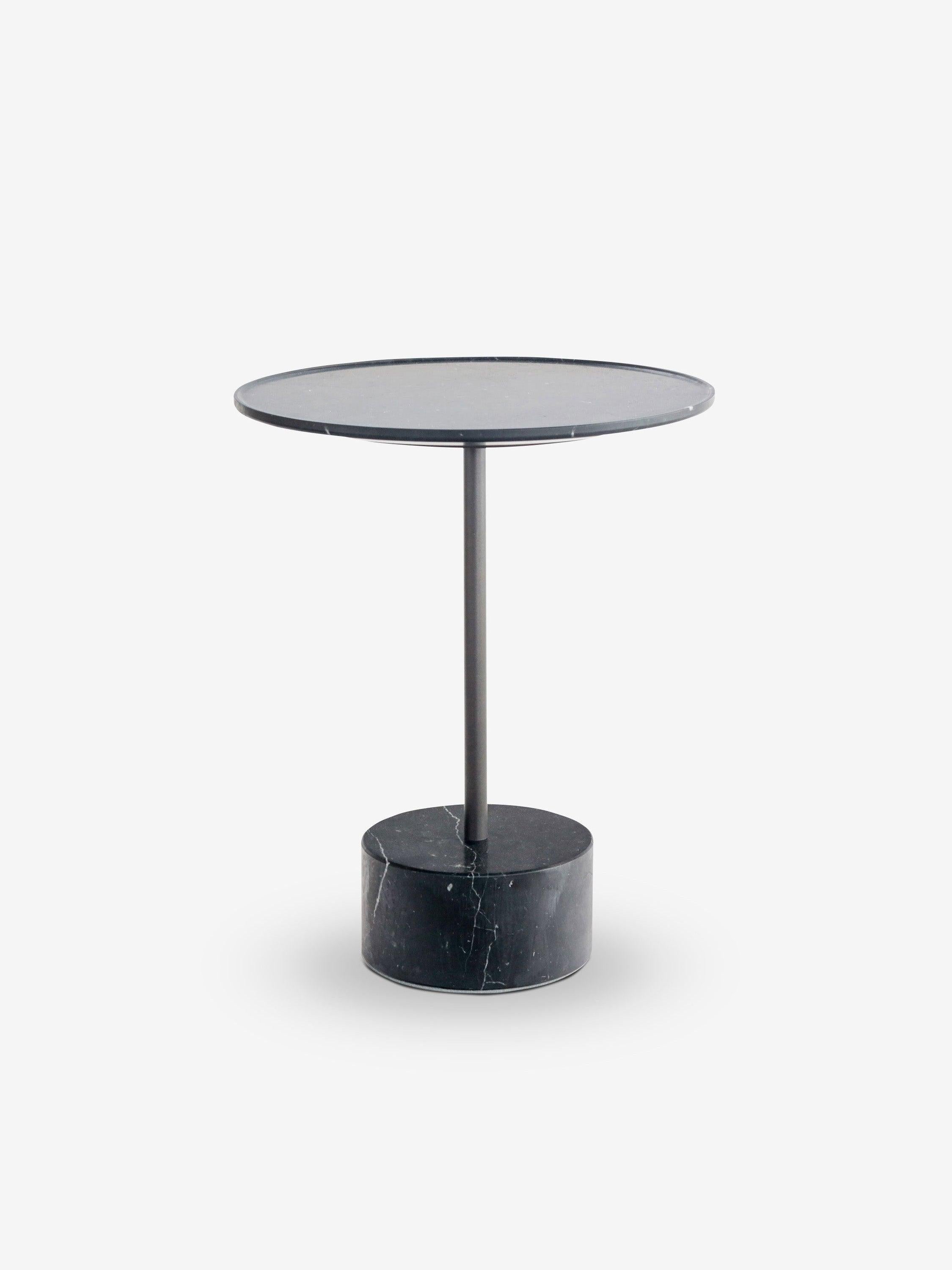 Italian Piero Lissoni 194 9 Low Table in Black Marquina by Cassina For Sale