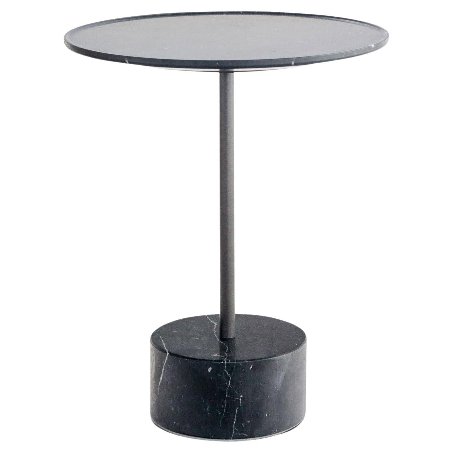 Piero Lissoni 194 9, niedriger Tisch aus schwarzem Marquina von Cassina