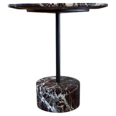 Piero Lissoni 194 9, niedriger Tisch in rotem Levanto von Cassina