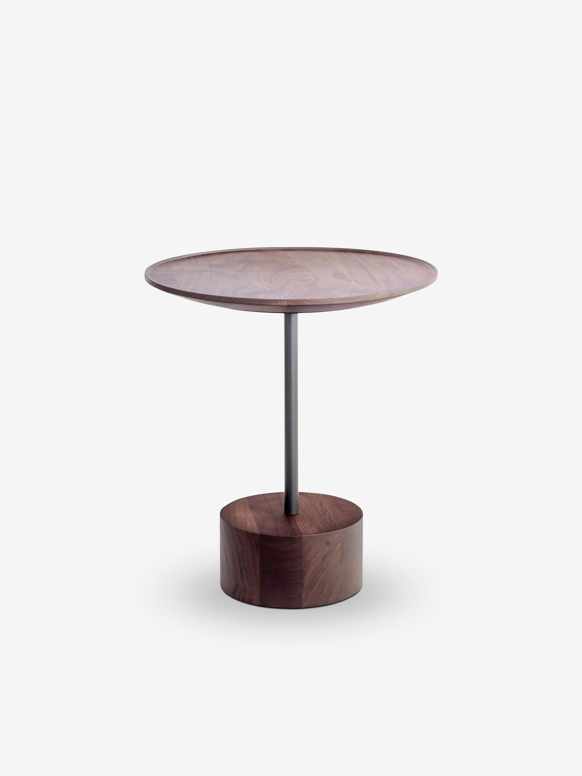 Italian Piero Lissoni 194 9 Low Table in Walnut by Cassina For Sale