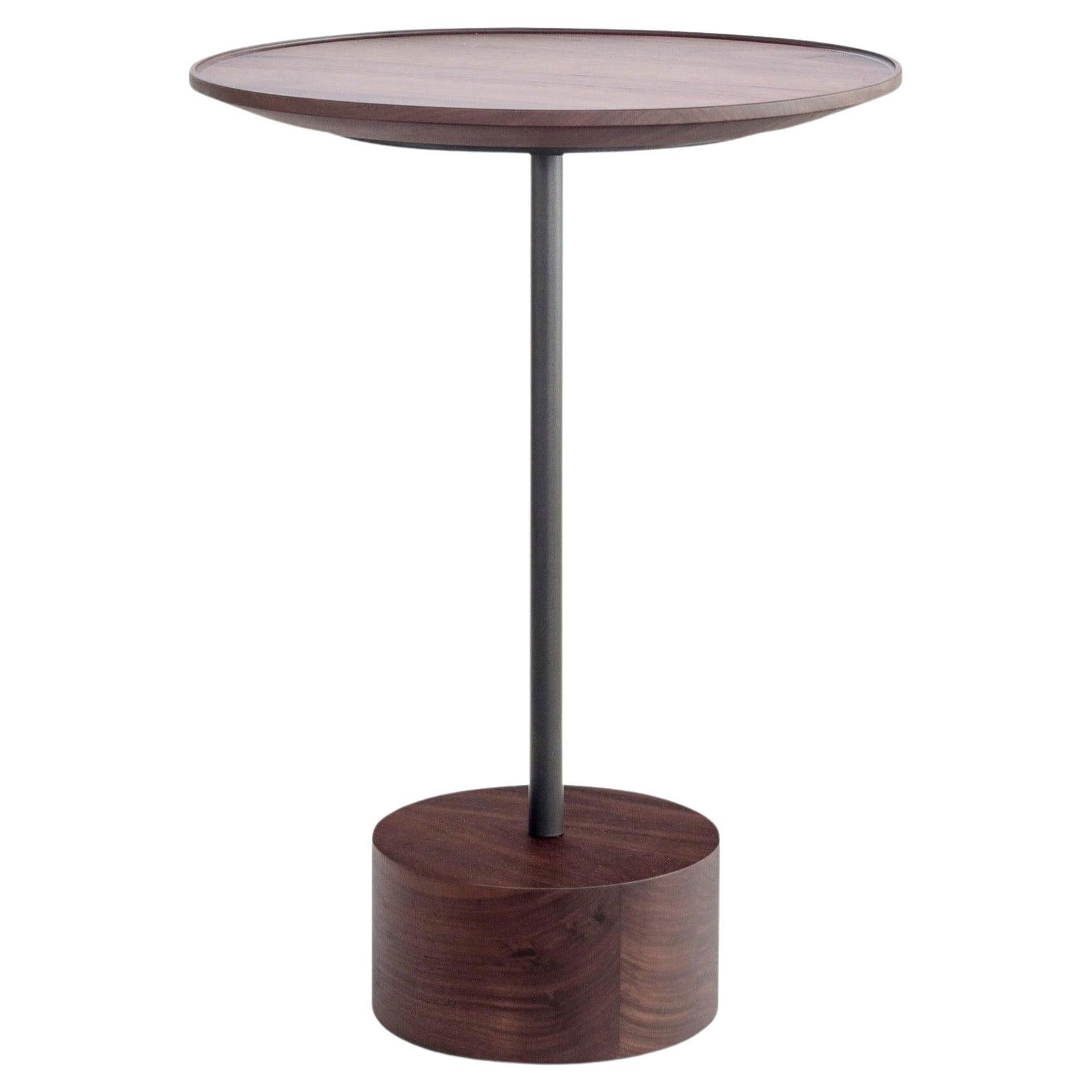 Piero Lissoni 194 9, niedriger Tisch aus Nussbaumholz von Cassina
