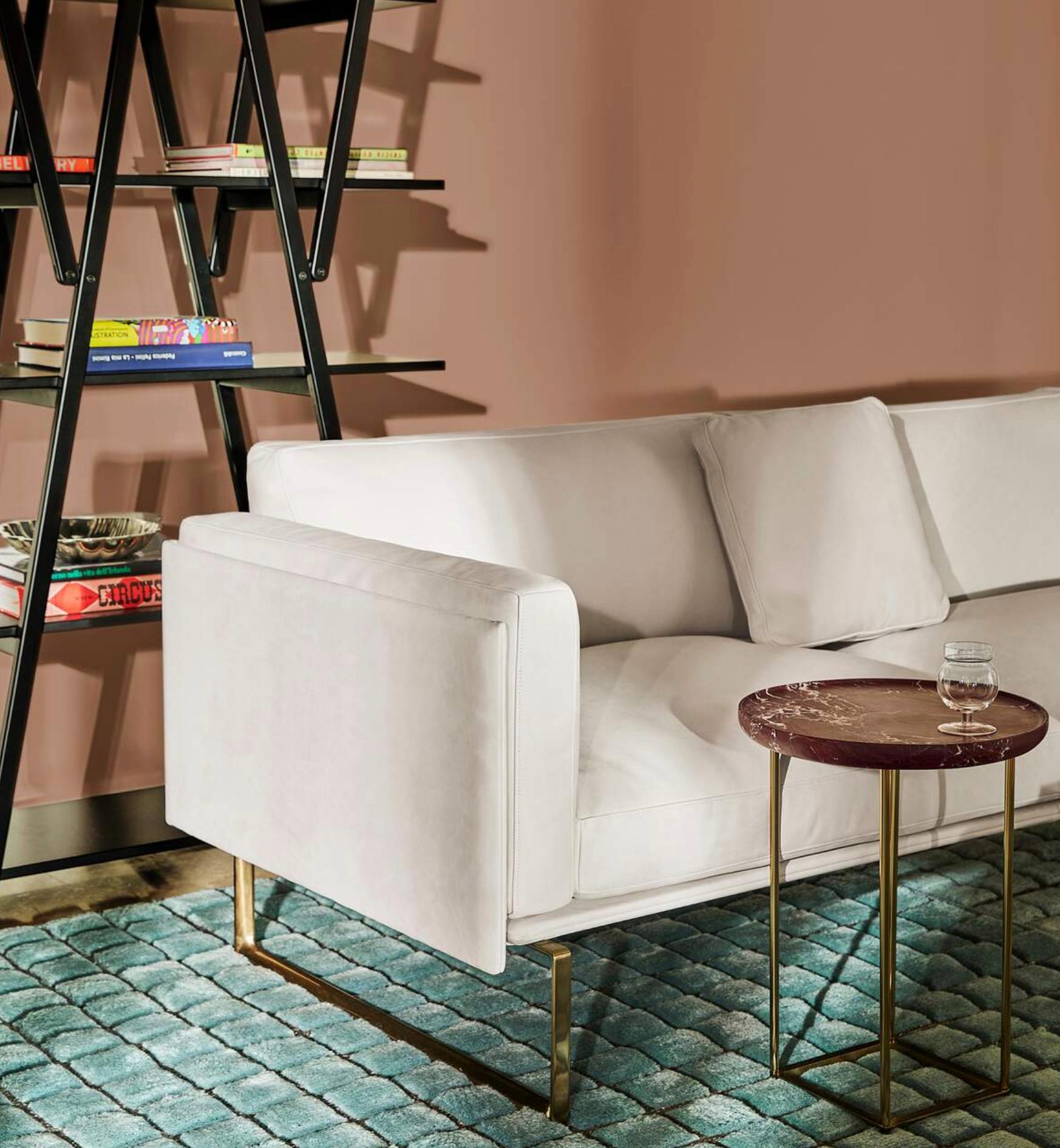 Piero Lissoni 8 Set of Two Modular Sofa and Puff For Cassina For Sale 11