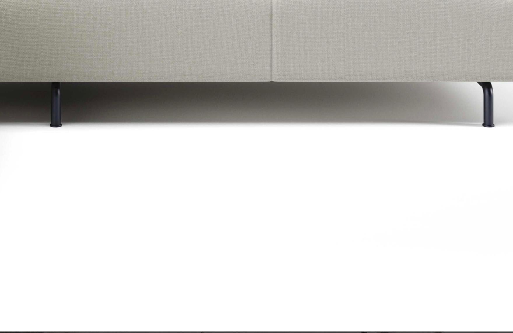 Aluminium Piero Lissoni Cheisse Longe Met Sofa pour Cassina en vente