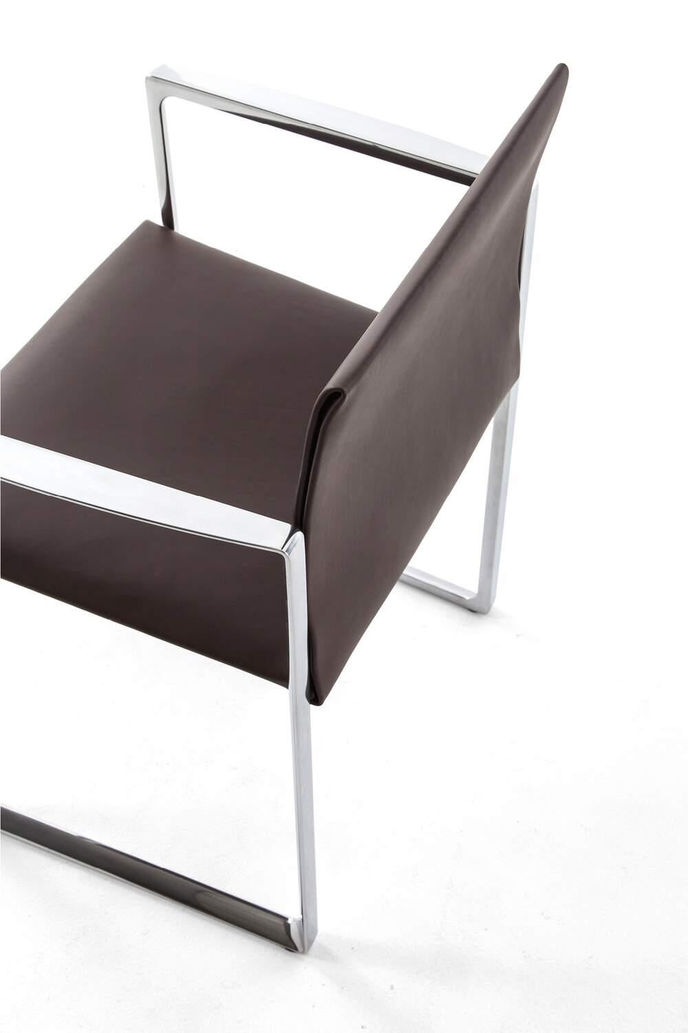 Aluminum Piero Lissoni Eve Chair For Cassina For Sale