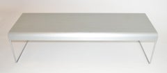 Piero Lissoni for Cassina Aluminum Zap 254 Coffee Table