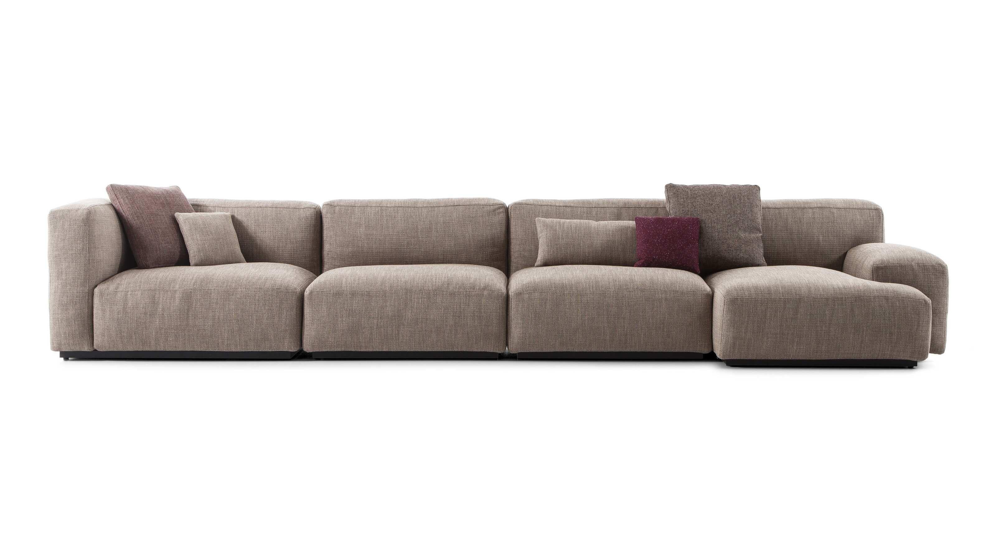 Piero Lissoni Mex Cube Sofa For Cassina

Un canapé design flexible dont les proportions minimalistes ont été conçues pour s'adapter confortablement à tout style de décoration intérieure, grâce à la variété des pièces et aux nombreuses possibilités