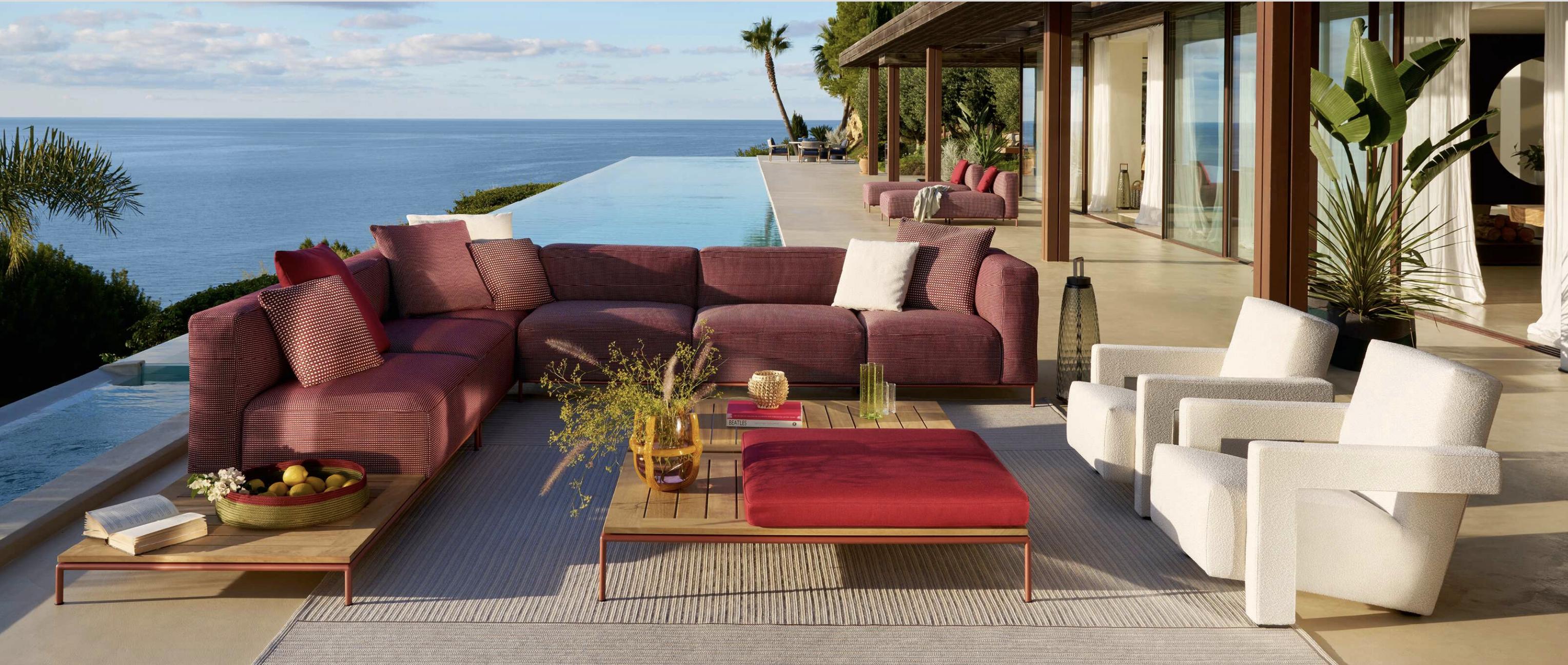 Piero Lissoni Mex-Hi Sofá Modular de Exterior Para Cassina en venta 1