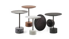 Piero Lissoni Conjunto de cinco mesas auxiliares 9 para Cassina