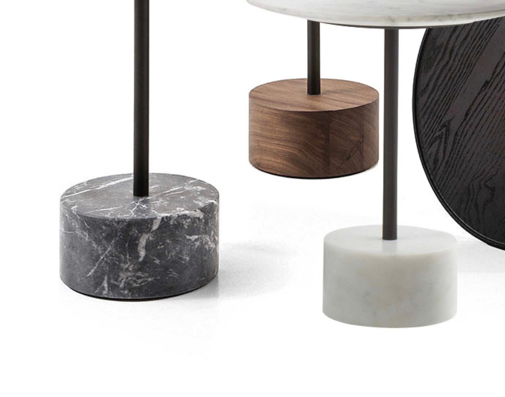 Mid-Century Modern Piero Lissoni Ensemble de cinq tables d'appoint 9 pour Cassina en vente